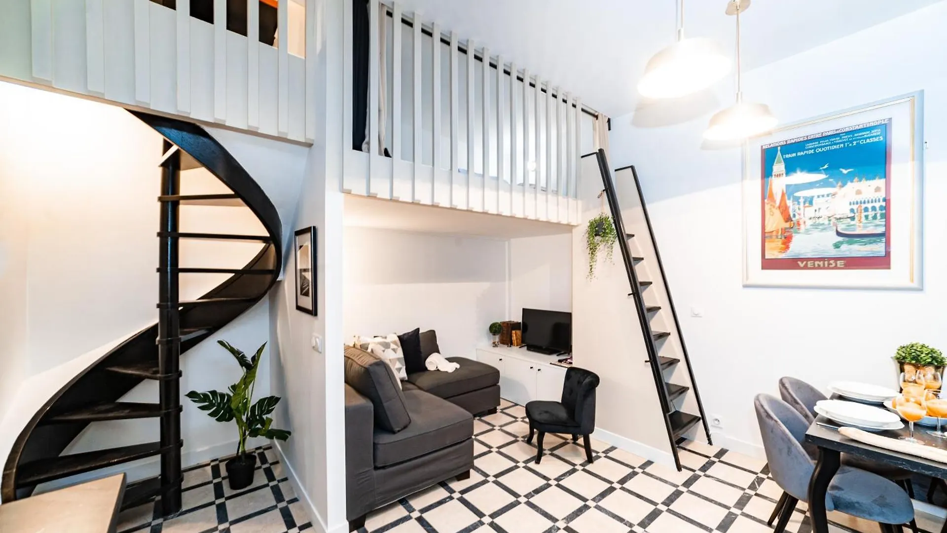 Triplex 50 M2 - Montorgueil & Marais Daire Paris 0*,  Fransa